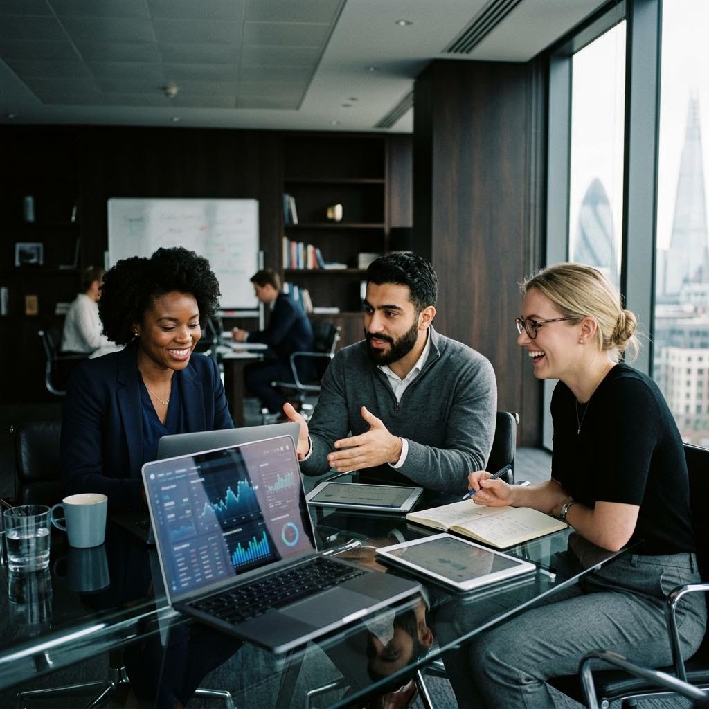 Das Zhundravise Team für Risikomanagement und Software-Entwicklung